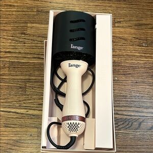 Lange Black and Cream Hair Dryer